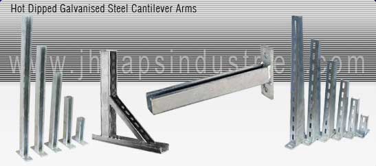 cantilever arms manufacturer india - Slotted Cantilever Arms, Back to Back Cantilever arms, Cable tray Cantilever arms, braced Cantilever Arms exporters seller uk, usa, dubai, australia