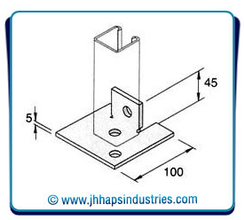 Single Channel Base Plate