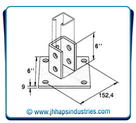 Single Channel Base Plate